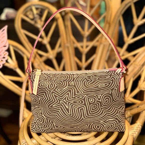 Vintage Y2K Dooney & Bourke Trippy Swirl Mini Bag - Picture 8 of 10